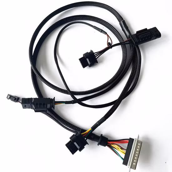 Communication Device in The Trucking Industry Modified Control Wire Harness