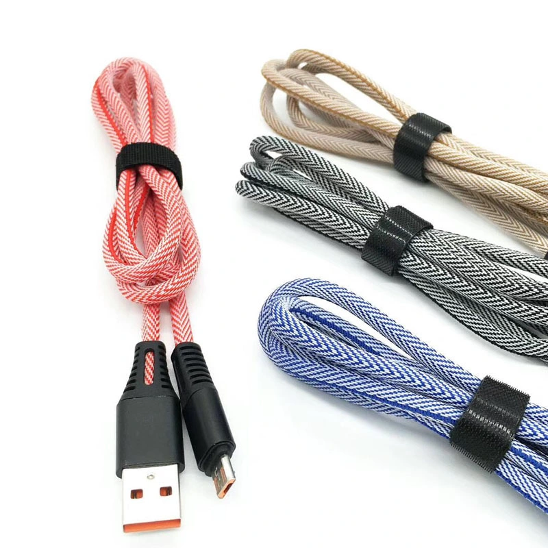 High Speed Braied USB Cable Micro USB Phone Data Cable for iPhone Cable