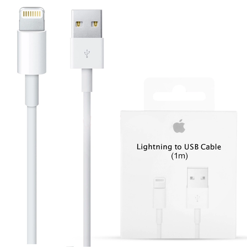 Best Selling 8 Pins Mfi Certified Cable for iPhone Lightning Flat Cable Nylon Lightning Data Charger
