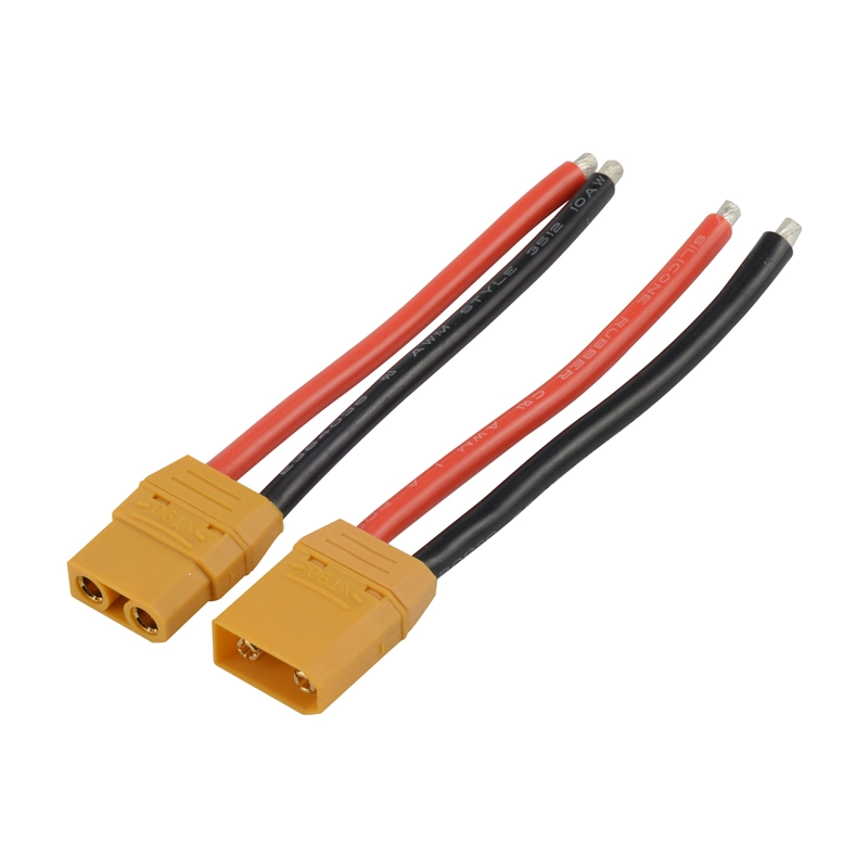 Factory Whole Sale Bullet Connector Xt30 Xt60 Xt90 High Current Connector Plugs Extended Cable for RC Lipo Battery