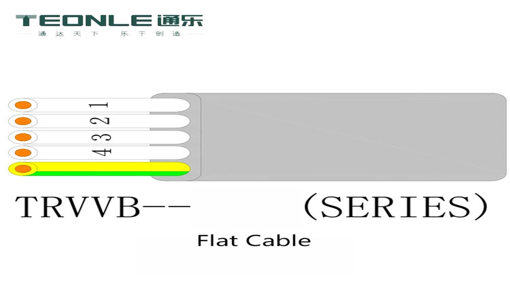 Flat Cable PVC Cable Connecting Wire Flexible Copper Cable Electrical Wire and Cable