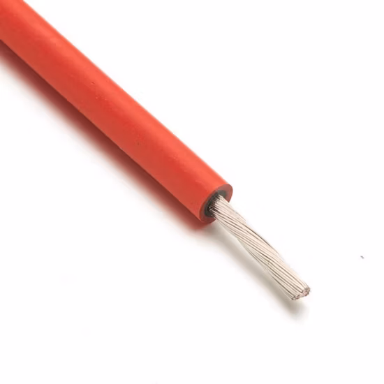 China Factory Hot Sale Custom 200 M/R 4AWG 5AWG 6AWG Silicone Cable for RC Model, Auto, Lighting